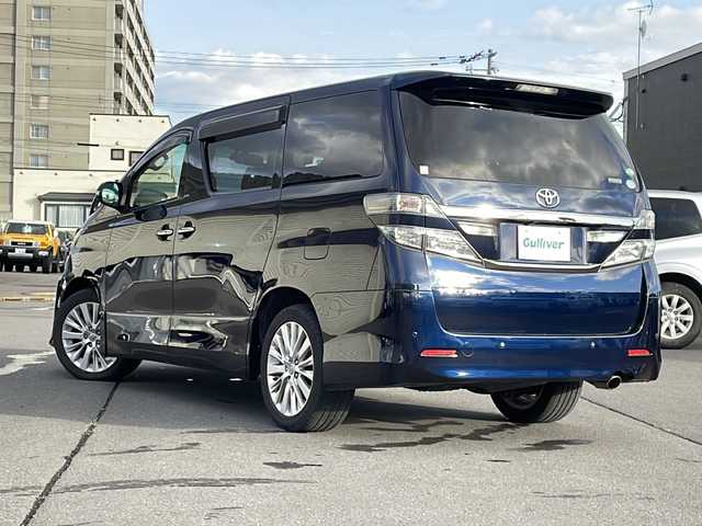 トヨタ ヴェルファイア 2．4Z Gエディション 道北・旭川 2012(平24)年 7.7万km ダークブルーマイカ /寒冷地仕様//社外ナビ/CD/DVD/BT/MSV/TV//バックカメラ//両側パワースライドドア//電動リアゲート//4WD//クルーズコントロール//オートライト//前席・2列目パワーシート//メモリーシート//ビルトインETC//HIDヘッドライト//ECOモード//クリアランスソナー//フロントデアイサー//フォグランプ//純正フロアマット//ドアバイザー//保証書