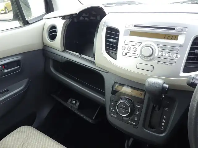 スズキ ワゴンＲ FX 千葉県 2013(平25)年 6.9万km フィズブルーパールメタリック 純正CDデッキ/ドアバイザー/ABS/キーレス