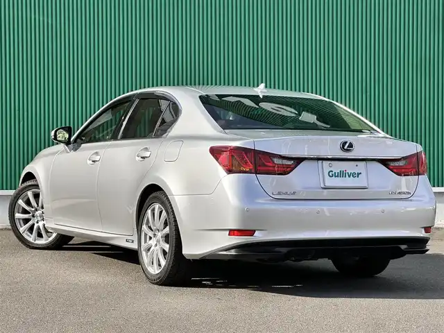 レクサス ＧＳ 450h バージョンL 宮城県 2012(平24)年 8.7万km ソニックシルバー ミリ波レーダー方式プリクラッシュセーフティシステム/レーダークルーズコントロール/オートマチックハイビーム/クリアランスソナー/ヘッドアップディスプレイ/パワートランクリッド/＝＝＝/ワンオーナー/純正HDDナビ/・Bluetooth/・フルセグTV/・CD/DVD/ETC/運転席・助手席 ベンチレーション機能 (送風機能)/運転席・助手席 シートヒーター/パワーシート/シートメモリー/NAVI・AI-AVS (電子制御サスペンション)/12.3インチワイドディスプレイナビゲーション/LEDヘッドランプ /LEDフロントフォグランプ/社外18インチAW/撥水機能付スーパーUV・IRカットガラス (フロントドア)/雨滴感知式オートワイパー /オート電動格納式ドアミラー/セミアニリン本革シート/後席シートヒーター/後席オーディオ＆エアコンコントロールパネル/電動リヤウインドゥサンシェード/リヤドアサンシェード/後席空間検知センサー /10エアバッグシステム