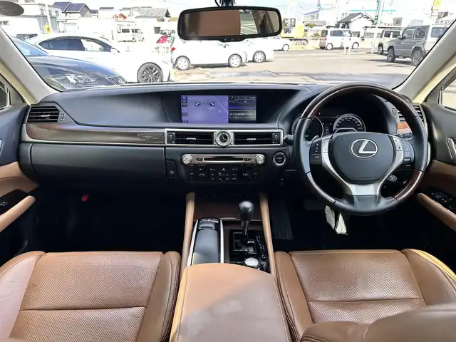 レクサス ＧＳ 450h バージョンL 宮城県 2012(平24)年 8.7万km ソニックシルバー ミリ波レーダー方式プリクラッシュセーフティシステム/レーダークルーズコントロール/オートマチックハイビーム/クリアランスソナー/ヘッドアップディスプレイ/パワートランクリッド/＝＝＝/ワンオーナー/純正HDDナビ/・Bluetooth/・フルセグTV/・CD/DVD/ETC/運転席・助手席 ベンチレーション機能 (送風機能)/運転席・助手席 シートヒーター/パワーシート/シートメモリー/NAVI・AI-AVS (電子制御サスペンション)/12.3インチワイドディスプレイナビゲーション/LEDヘッドランプ /LEDフロントフォグランプ/社外18インチAW/撥水機能付スーパーUV・IRカットガラス (フロントドア)/雨滴感知式オートワイパー /オート電動格納式ドアミラー/セミアニリン本革シート/後席シートヒーター/後席オーディオ＆エアコンコントロールパネル/電動リヤウインドゥサンシェード/リヤドアサンシェード/後席空間検知センサー /10エアバッグシステム