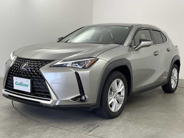 レクサス ＵＸ 250h バージョンC 兵庫県 2020(令2)年 4.4万km ソニックチタニウム ・純正ナビ＆TV＆BT＆CD＆DVD＆USB＆AUX/・全方位カメラ/・LEXUSsafety/・レーダークルーズコントロール/・BSM/・ビルトインETC2.0/・前後ドライブレコーダー/・革シート/・パワーシート/・シートヒーター/・メモリーシート/・ステアリングヒーター/・パドルシフト/・LEDオートライト/・フォグランプ/・オートマチックハイビーム/・純正17インチAW/・純正フロアマット/・防眩ミラー/・スペアキー