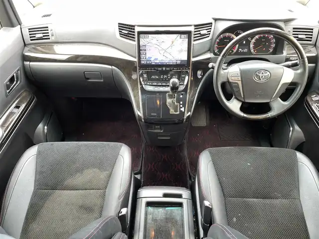 トヨタ ヴェルファイア 2．4Z ゴールデンアイズⅡ 福島県 2014(平26)年 12.2万km ホワイトパールクリスタルシャイン (株)IDOMが運営する【じしゃロンいわき店】の自社ローン専用車両になります。こちらは現金またはオートローンご利用時の価格です。自社ローンご希望の方は別途その旨お申付け下さい/登録時走行距離121761km/ALPINE社外ナビゲーション/型番：EX1000/フリップダウンモニター /バックカメラ/プッシュスタート/スマートキー/両側パワースライドドア/パワーバックドア/純正サイドバイザー/純正フロアマット/１２V電源/クルーズコントロール/純正アルミホイール