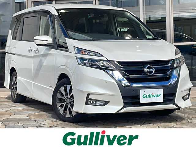 日産 セレナ 静岡県 2018(平30)年 6.3万km ブリリアントホワイトパール プロパイロット/・エマージェンシーブレーキ/・アクティブクルーズコントロール/・レーンキープアシスト/・パーキングアシスト/・ロードサインアシスト/純正ナビ/・フルセグTV/・CD/DVD/Bluetooth/ラジオ/主要装備/・両側パワースライドドア/・フリップダウンモニター/・スマートルームミラー/・ETC/・シートヒーター/・ハンドルヒーター/・コーナーセンサー/・ステアリングリモコン/・オートライト/・オートホールド/・プッシュスタート/・スマートキー