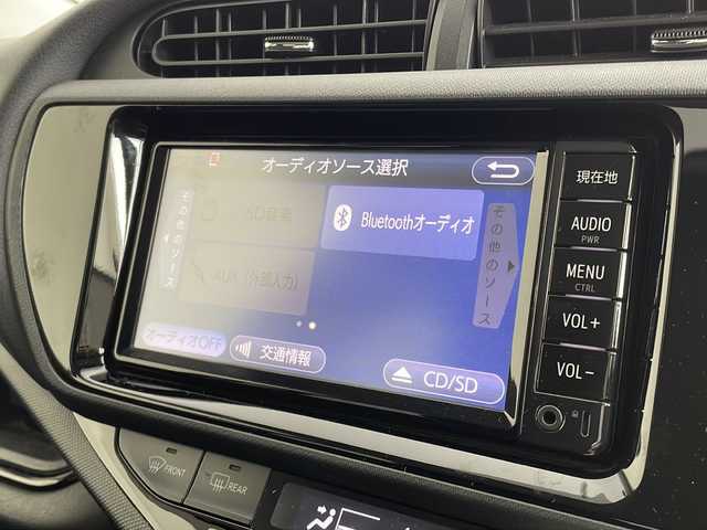 トヨタ アクア S スタイルブラック 茨城県 2016(平28)年 6万km ディープアメジストマイカメタリック 純正ナビ［NSCD-W66］/・Bluetooth/ワンセグ再生可/バックカメラ/Toyota Safety Sense /・プリクラッシュセーフティ/・レーンディパーチャーアラート/・オートマチックハイビーム/・先行車発進告知機能/純正ビルトインETC/LEDヘッドライト