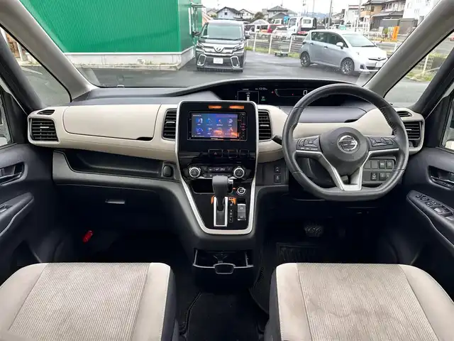日産 セレナ ハイウェイスター プロパイロットED 宮城県 2017(平29)年 8.5万km ブリリアントホワイトパール プロパイロット/エマージェンシーブレーキ/車線逸脱警報/車線逸脱防止支援/踏み間違い衝突防止アシスト/標識検知システム/コーナーセンサー/アルパインフリップダウンモニター/社外7インチナビ/(フルTV/CD/DVD/SD/BT)/バックカメラ/ビルトインETC/両側パワースライドドア/ハンズフリーオートスライド/オートエアコン/革巻きステアリング/ステアリングスイッチ/オートライト/アイドリングストップ/サンシェード/プッシュスタート＆スマートキー/ウインカー付き電動格納ミラー/ドアバイザー/スペアキー/横滑り防止/LEDヘッドライト/フォグランプ/純正フロアマット/純正16インチAW