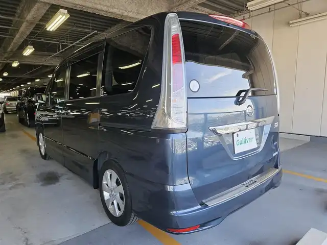 日産 セレナ ハイウェイスター Vセレクション 香川県 2012(平24)年 7.6万km スチールブルー 〇純正ナビ/〇両側パワースライドドア/〇バックカメラ/〇ビルトインETC/〇クルーズコントロール/〇SRSエアバッグ/〇アイドリングストップ/〇インテリジェントエアコンシステム/〇革巻きステアリングホイール/〇ブラックジャガード織物/トリコットコンビシート/〇折りたたみ格納式パーソナルテーブル/〇純正16インチアルミホイール/〇インテリジェントキー/〇プッシュエンジンスターター/〇禁煙車