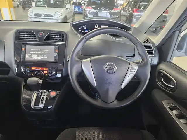 日産 セレナ ハイウェイスター Vセレクション 香川県 2012(平24)年 7.6万km スチールブルー 〇純正ナビ/〇両側パワースライドドア/〇バックカメラ/〇ビルトインETC/〇クルーズコントロール/〇SRSエアバッグ/〇アイドリングストップ/〇インテリジェントエアコンシステム/〇革巻きステアリングホイール/〇ブラックジャガード織物/トリコットコンビシート/〇折りたたみ格納式パーソナルテーブル/〇純正16インチアルミホイール/〇インテリジェントキー/〇プッシュエンジンスターター/〇禁煙車