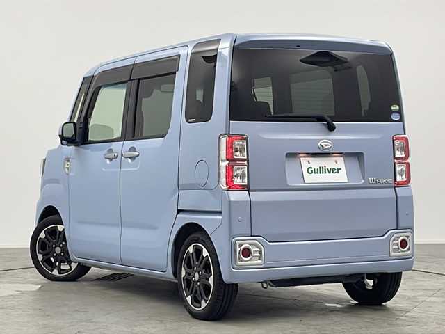 ダイハツ ウェイク G ターボ　レジャーエディション SA Ⅱ 愛知県 2016(平28)年 4.5万km ミストブルーマイカメタリック 禁煙車/ワンオーナー/純正メモリナビ/・AM・FM・フルセグ・BT・CD・DVD/バックカメラ/ETC/ドライブレコーダー（前方）/スマートアシストII/・衝突警報機能/・車線逸脱警報機能/・衝突回避支援ブレーキ機能/・誤発進抑制機能（前後）/・先行車発進お知らせ機能/コーナーセンサー/両側パワースライドドア/純正LEDヘッドランプ/オートライト/フォグランプ/本革巻ステアリング/ステアリングスイッチ/ターボ/純正15インチAW/プッシュスタート/スマートキー/スペアキー有り（1本）/アイドリングストップ/純正フロアマット/ドアバイザー/保証書/取扱説明書