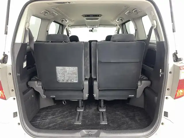 トヨタ アルファード 240S 福島県 2008(平20)年 12.8万km ゴールドパールクリスタルシャイン クリアランスソナー/フリップダウンモニター/純正7インチナビ/・品番：NHDT-W58G/・ワンセグ/TV/BT/HDD/CD/DVD/FM/AM/左側パワースライドドア/HIDライト/・フォグランプ/・オートライト/3列シート/純正18インチアルミホイール付きサマータイヤ/純正フロアマット/ETC/革ステアリング/・ステアリングリモコン/ウィンカーミラー/・電動格納ミラー/・フェンダーミラー/MTモード付AT/プッシュスタート/・スマートキー/・スペアキー