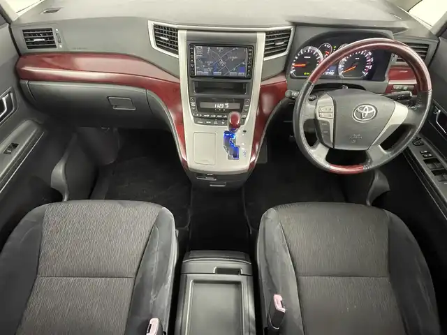 トヨタ アルファード 240S 福島県 2008(平20)年 12.8万km ゴールドパールクリスタルシャイン クリアランスソナー/フリップダウンモニター/純正7インチナビ/・品番：NHDT-W58G/・ワンセグ/TV/BT/HDD/CD/DVD/FM/AM/左側パワースライドドア/HIDライト/・フォグランプ/・オートライト/3列シート/純正18インチアルミホイール付きサマータイヤ/純正フロアマット/ETC/革ステアリング/・ステアリングリモコン/ウィンカーミラー/・電動格納ミラー/・フェンダーミラー/MTモード付AT/プッシュスタート/・スマートキー/・スペアキー