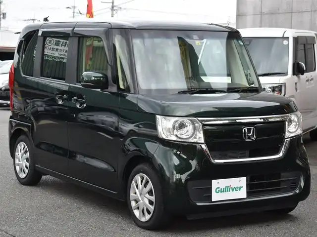 ホンダ Ｎ ＢＯＸ G EX ターボ ホンダセンシング 福岡県 2018(平30)年 7.8万km ブリティッシュグリーンP ホンダセンシング/レーダークルーズコントロール/両側パワースライドドア/純正オーディオ/ビルトインETC/USBポート/パドルシフト/オートリトラミラー/スマートキー/プッシュスタート