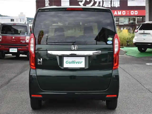 ホンダ Ｎ ＢＯＸ G EX ターボ ホンダセンシング 福岡県 2018(平30)年 7.8万km ブリティッシュグリーンP ホンダセンシング/レーダークルーズコントロール/両側パワースライドドア/純正オーディオ/ビルトインETC/USBポート/パドルシフト/オートリトラミラー/スマートキー/プッシュスタート