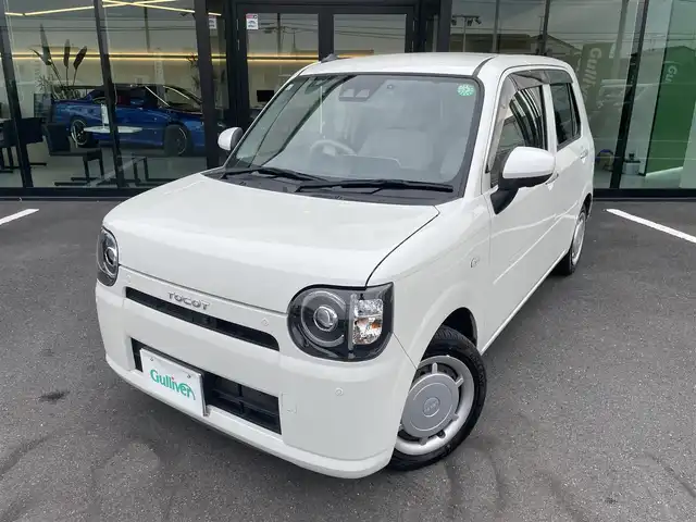 ダイハツ ミラ トコット G リミテッド SAⅢ 栃木県 2019(令1)年 1.7万km パールホワイトⅢ 純正ナビ/Bluetooth/パノラマモニター/フルセグTV/DVD再生/ステアリングリモコン/純正ドライブレコーダー/スマートアシスト/クリアランスソナー /LEDヘッドライト/シートヒーター/スマートキー