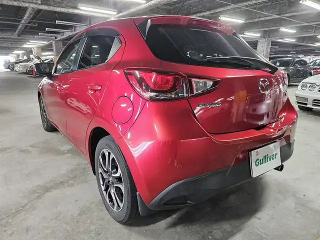 マツダ デミオ XD ツーリング 福岡県 2015(平27)年 7.8万km ソウルレッドプレミアムメタリック 純正ナビ/フルセグTV/バックカメラ/クルーズコントロール/前後パーキングセンサー/衝突被害軽減ブレーキ/前後誤発進抑制機能/ヘッドアップディスプレイ/LEDヘッドランプ/オートライト/オートエアコン/革巻きステアリング/パドルシフト/純正16インチアルミホイール/スマートキー/プッシュエンジンスタート/禁煙車