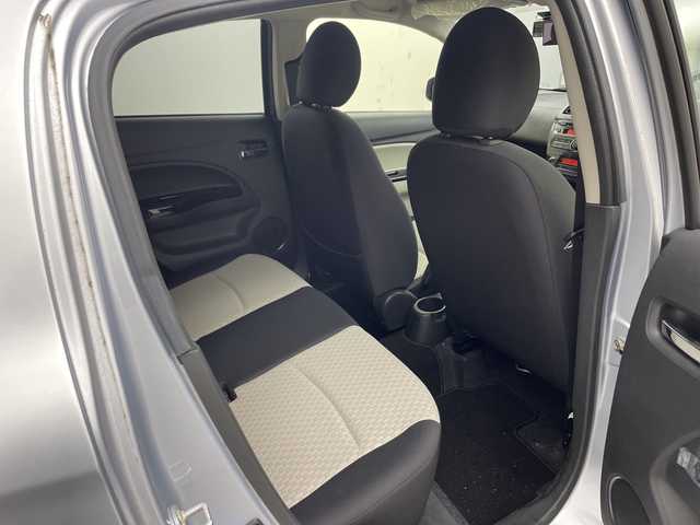 三菱 ミラージュ M 兵庫県 2018(平30)年 1.8万km クールシルバーメタリック ・前方ドライブレコーダー/・AM・FM・CD・オーディオ/・アイドリングストップ/・衝突軽減ブレーキ/・ETC/・プッシュスタート/・スマートキー/・ヘッドライトレベライザー/・電動格納ミラー/・オートエアコン/・取扱説明書