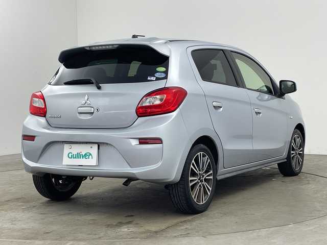 三菱 ミラージュ M 兵庫県 2018(平30)年 1.8万km クールシルバーメタリック ・前方ドライブレコーダー/・AM・FM・CD・オーディオ/・アイドリングストップ/・衝突軽減ブレーキ/・ETC/・プッシュスタート/・スマートキー/・ヘッドライトレベライザー/・電動格納ミラー/・オートエアコン/・取扱説明書