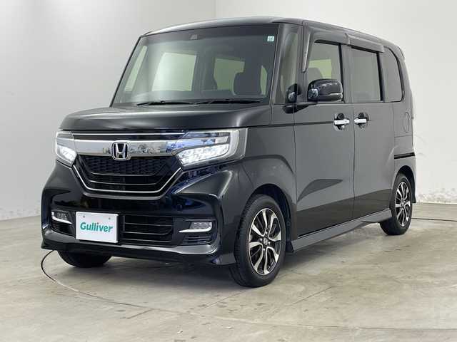ホンダ Ｎ ＢＯＸ カスタム G L ホンダセンシング 兵庫県 2017(平29)年 3.5万km クリスタルブラックパール ・純正ディスプレイオーディオ/・CD/USB/TV/Bluetooth/・バックカメラ/・ホンダセンシング/・衝突軽減ブレーキ/・アダプティブクルーズコントロール/・オートハイビーム/・先行車発進告知/・路外逸脱抑制システム/・レーンキープアシストシステム/・標識認識機能/・誤発進抑制機能/・片側パワースライドドア/・ステアリングスイッチ/・フロアマット/・2列目サンシェード/・コンソールBOX（天張り）/・LEDヘッドライト/・フォグランプ/・純正アルミホイールタイヤ/・ビルトインETC/・スマートキー/・スペアキー