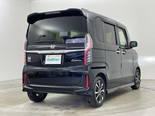 ホンダ Ｎ ＢＯＸ カスタム G L ホンダセンシング 兵庫県 2017(平29)年 3.5万km クリスタルブラックパール ・純正ディスプレイオーディオ/・CD/USB/TV/Bluetooth/・バックカメラ/・ホンダセンシング/・衝突軽減ブレーキ/・アダプティブクルーズコントロール/・オートハイビーム/・先行車発進告知/・路外逸脱抑制システム/・レーンキープアシストシステム/・標識認識機能/・誤発進抑制機能/・片側パワースライドドア/・ステアリングスイッチ/・フロアマット/・2列目サンシェード/・コンソールBOX（天張り）/・LEDヘッドライト/・フォグランプ/・純正アルミホイールタイヤ/・ビルトインETC/・スマートキー/・スペアキー