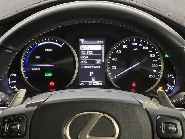 レクサス ＮＸ 300h バージョンL 三重県 2019(令1)年 2.2万km レッドマイカクリスタルシャイン ハイブリッド/FF/MTモード付CVT/純正 10.3型ナビ/（AM/FM/CD/DVD/Blu-ray/SDREC/SD/USB/Bluetooth/Miracast/AUX/TV）/【OP】パノラミックビューモニター/ドライブレコーダー全周囲/ビルトインETC2.0/Lexus Safety System＋/・プリクラッシュセーフティ［PCS］（歩行者検知・衝突回避支援タイプ）/・レーンディパーチャーアラート［LDA］（ステアリング制御）/・アダプティブハイビーム［AHS］/・レーダークルーズ/・【OP】ITS Connect/・【OP】ブラインドスポットモニター［BSM］&リヤクロストラフィックアラート［RCTA］/・クリアランスソナー&パーキングサポートブレーキ［PKSB］/・先行車発進告知［TMN］/装備/バージョンL専用内装色「ブラック&アクセントサンフレアブラウン」本革シート/・3眼LED/・パワーシート（D/N）/・シートヒーター（D/N/2nd）/ベンチレーション（D/N）/・ステアリングヒーター/・ハンズフリーパワーバックドア/・AC100Vコンセント（100W）/・【OP】可倒式リヤシート（電動リクライニング&電動格納）/・左右独立オートエアコン/・純正18inAW/・保/取/ナビ取/・予備スマートキーx1&カードキーx1