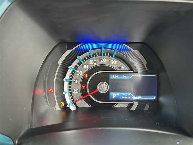 スズキ ハスラー HYBRID G 愛媛県 2022(令4)年 1.4万km デニムブルー ガンメタリック 2トーン 衝突被害軽減システム/社外7インチナビ/バックコーナーセンサー/ETC/前後ドライブレコーダー/Bluetooth接続/シートヒーター/ミュージックプレイヤー接続/オートマチックハイビーム/エンジンスタートボタン/パワーステアリング/レーンキープアシスト/ダブルエアバック/サイドエアバック/アイドリングストップ/横滑り防止装置/盗難防止装置/社外バックカメラ/フルフラットシート/オートライト/ABS