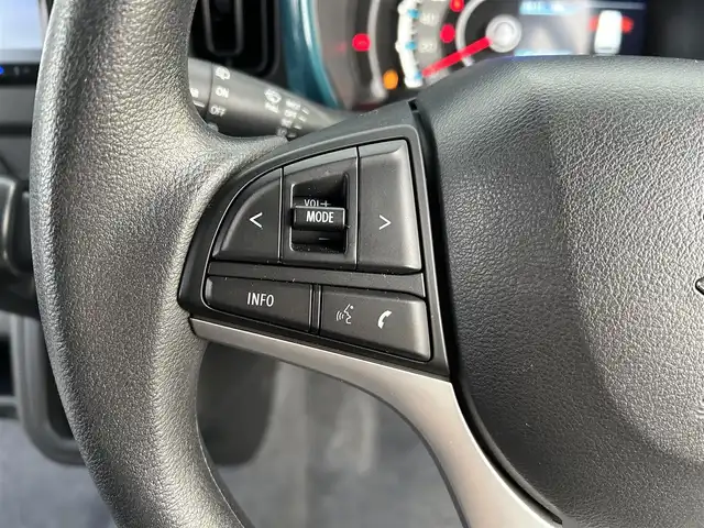 スズキ ハスラー HYBRID G 愛媛県 2022(令4)年 1.4万km デニムブルー ガンメタリック 2トーン 衝突被害軽減システム/社外7インチナビ/バックコーナーセンサー/ETC/前後ドライブレコーダー/Bluetooth接続/シートヒーター/ミュージックプレイヤー接続/オートマチックハイビーム/エンジンスタートボタン/パワーステアリング/レーンキープアシスト/ダブルエアバック/サイドエアバック/アイドリングストップ/横滑り防止装置/盗難防止装置/社外バックカメラ/フルフラットシート/オートライト/ABS