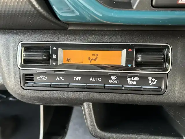 スズキ ハスラー HYBRID G 愛媛県 2022(令4)年 1.4万km デニムブルー ガンメタリック 2トーン 衝突被害軽減システム/社外7インチナビ/バックコーナーセンサー/ETC/前後ドライブレコーダー/Bluetooth接続/シートヒーター/ミュージックプレイヤー接続/オートマチックハイビーム/エンジンスタートボタン/パワーステアリング/レーンキープアシスト/ダブルエアバック/サイドエアバック/アイドリングストップ/横滑り防止装置/盗難防止装置/社外バックカメラ/フルフラットシート/オートライト/ABS