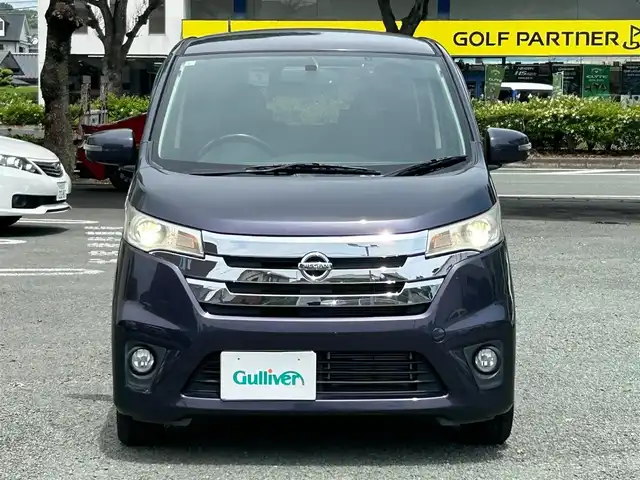 日産 デイズ ハイウェイスターG 熊本県 2013(平25)年 11.8万km プレミアムパープルP プッシュスタート/純正ナビ/（CD・DVD・フルセグTV・BTオーディオ・SD）/アラウンドビューモニター/純正15インチAW/キセノンヘッドライト/オートライト/フォグライト/純正フロアマット/純正ドアバイザー/スペアキー×1本