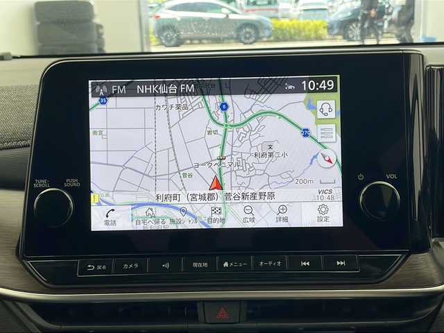 日産 オーラ G レザーエディション 宮城県 2023(令5)年 0.6万km ミッドナイトブラック/サンライズカッパー BOSE/プロパイロット/車線逸脱警報/標識認識機能/エマージェンシーブレーキ/ふらつき警報/デジタルインナーミラー/純正9型ナビ(AM/FM/BT)/Bluetooth/フルセグTV/USB入力端子/アラウンドビューモニター/置き充/ETC2.0/レザーシート/プッシュスタート/スマートキー/スペアキー/オートライト/オートマチックハイビーム/LEDヘッドライト/純正フロアマット/純正17インチアルミホイール
