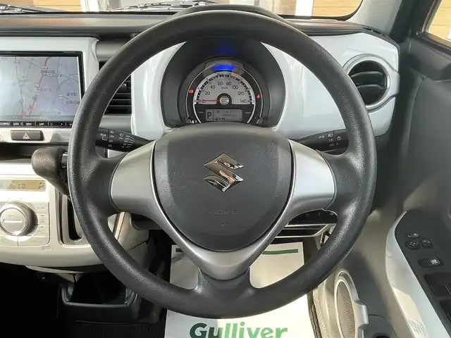 スズキ ハスラー G 宮崎県 2018(平30)年 2.2万km クールカーキPM 〇ワンオーナー/○社外ナビ/○フルセグTV/○バックカメラ/○ビルトインETC/○レーダーブレーキサポート/〇アイドリングストップ/〇純正15インチスチールホイール/〇ハロゲンヘッドランプ/○ベンチシート/○シートバックテーブル/○シートヒーター/○オートエアコン/○リアヒーターダクト/〇キーレスプッシュスタート/○禁煙車