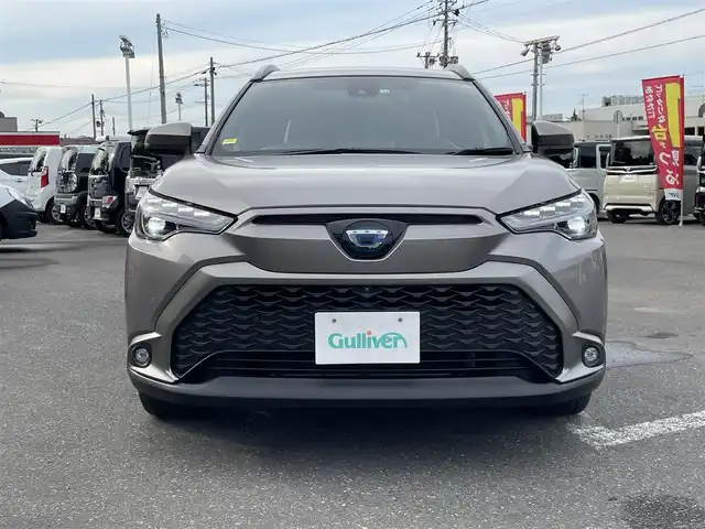 トヨタ カローラ クロス ハイブリッド Z 青森県 2022(令4)年 3.6万km アバンギャルドブロンズメタリック ディスプレイオーディオ/DTV/BT/パノラミックビューモニター/ブラインドスポットモニター/パワーリヤゲート/ドライブレコーダー/前席シートヒーター/レーダークルーズコントロール/トヨタセーフティセンス