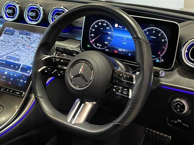 メルセデス・ベンツ Ｍ・ベンツ Ｃ２００ 4マチック AVG AMGライン 道央・札幌 2022(令4)年 2万km オブシディアンブラック オブシディアンブラック/AMGラインパッケージ/ベーシックパッケージ/　・DIGITALライト/　・アダプティブハイビームアシストプラス/　・ヘッドアップディスプレイ/　・MBUX ARナビゲーション/レーダーセーフティパッケージ/360°カメラ/フルセグTV/USB/Bluetooth/シートヒーター/ワイヤレスチャージング