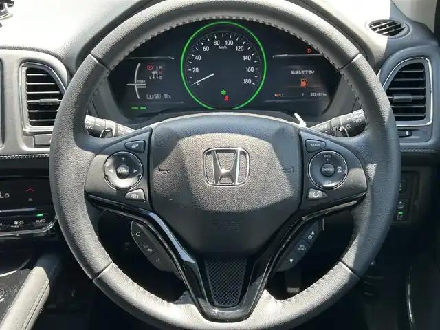 ホンダ ヴェゼル ハイブリッド X ホンダセンシング 岡山県 2020(令2)年 2.3万km クリスタルブラックパール 純正メモリナビ/Bluetooth//CD/DVD/USB/iPod/AUX/AM/クルーズコントロール/パドルシフト/ETC/バックカメラ/ブレーキホールドシステム/LEDヘッドライト/車両接近通報装置/レーンキープアシスト/純正アルミホイール/ホンダセンシング