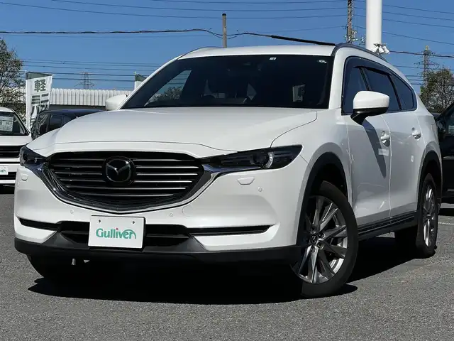 マツダ ＣＸ－８ XD プロアクティブ 道央・札幌 2022(令4)年 3.8万km スノーフレイクホワイトパールマイカ ４WD/純正メーカーナビ/AM/FM/BT/フルセグ/衝突被害軽減ブレーキ/横滑り防止装置/レーダークルーズコントロール/レーンキープアシスト/クリアランスソナー/ブラインドスポットモニター/オフロードトランクションコントロールシステム/全方位カメラ/ETC/ドライブレコーダー/アイドリングストップ/パワーバックドア/前席パワーシート/D席メモリーシート/前席/２列目シートヒーター/革巻きステアリング/ステアリングリモコン/ハンドルヒーター/ヘッドアップディスプレイ/電動パーキング/オートブレーキホールド/置くだけ充電/MTモード付AT/プッシュスタート/スマートキー/LEDヘッドライト/オートライト/オートハイビーム/電動格納ミラー/ウィンカーミラー/純正フロアマット/ドアバイザー/スペアキー