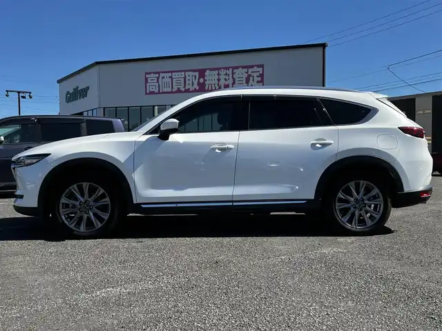 マツダ ＣＸ－８ XD プロアクティブ 道央・札幌 2022(令4)年 3.8万km スノーフレイクホワイトパールマイカ ４WD/純正メーカーナビ/AM/FM/BT/フルセグ/衝突被害軽減ブレーキ/横滑り防止装置/レーダークルーズコントロール/レーンキープアシスト/クリアランスソナー/ブラインドスポットモニター/オフロードトランクションコントロールシステム/全方位カメラ/ETC/ドライブレコーダー/アイドリングストップ/パワーバックドア/前席パワーシート/D席メモリーシート/前席/２列目シートヒーター/革巻きステアリング/ステアリングリモコン/ハンドルヒーター/ヘッドアップディスプレイ/電動パーキング/オートブレーキホールド/置くだけ充電/MTモード付AT/プッシュスタート/スマートキー/LEDヘッドライト/オートライト/オートハイビーム/電動格納ミラー/ウィンカーミラー/純正フロアマット/ドアバイザー/スペアキー