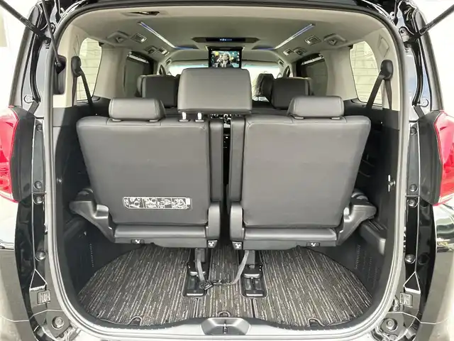 トヨタ アルファード S Cパッケージ 福岡県 2021(令3)年 2.6万km ブラック 純正9インチディスプレイオーディオナビ(フルセグTV/BT)/バックカメラ/後席フリップダウンモニター/コーナーセンサー/オートホールド/両側パワスラ/ドラレコ/ETC/シートヒーター/エアシート/ハンドルヒーター/USB/電動リア/純正三眼LED/純正フロアマット/純正アルミホイール/プッシュスタート/スマートキー