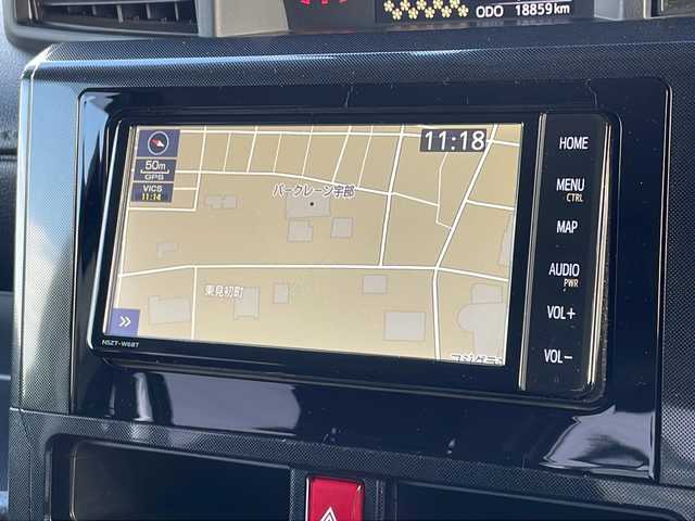 トヨタ ルーミー G－T 山口県 2022(令4)年 1.9万km レーザーブルークリスタルシャイン 純正SDナビ　【NSZT-W68T】/・フルセグTV/・Bluetooth接続/・DVD再生機能有/バックカメラ/ビルトインETC/ドライブレコーダー/スマートアシスト/・衝突警報機能/・ブレーキ制御付誤発進抑制機能/・車線逸脱警報機能/・ふらつき警報/・先行車発進お知らせ機能/・標識認識機能/・コーナーセンサー/USB入力端子/純正フロアマット/両側パワースライドドア/スマートキー/プッシュスタート/スペアキー1本/純正LEDライト/ドアバイザー/ウィンカーミラー/取り扱い説明書/保証書