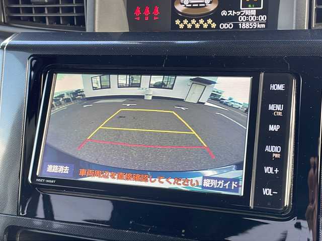 トヨタ ルーミー G－T 山口県 2022(令4)年 1.9万km レーザーブルークリスタルシャイン 純正SDナビ　【NSZT-W68T】/・フルセグTV/・Bluetooth接続/・DVD再生機能有/バックカメラ/ビルトインETC/ドライブレコーダー/スマートアシスト/・衝突警報機能/・ブレーキ制御付誤発進抑制機能/・車線逸脱警報機能/・ふらつき警報/・先行車発進お知らせ機能/・標識認識機能/・コーナーセンサー/USB入力端子/純正フロアマット/両側パワースライドドア/スマートキー/プッシュスタート/スペアキー1本/純正LEDライト/ドアバイザー/ウィンカーミラー/取り扱い説明書/保証書