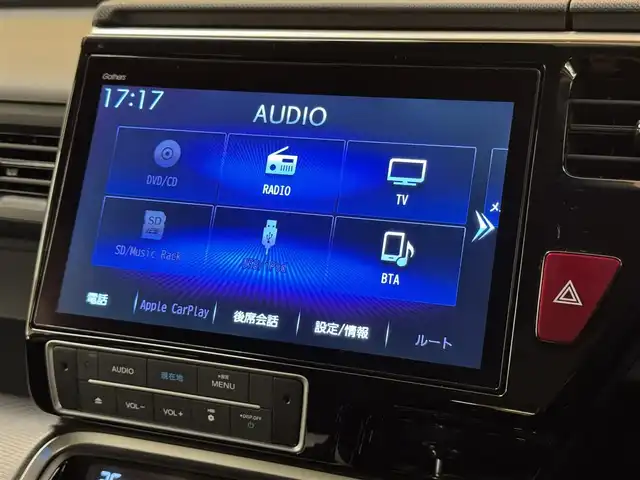 ホンダ ステップワゴン スパーダ ハイブリッド G EX ホンダセンシング 群馬県 2018(平30)年 8万km スーパープラチナメタリック ホンダセンシング/・衝突軽減ブレーキ/・クルーズコントロール/・オートライト/・レーンキープアシスト/・横滑り防止/メーカー純正10インチナビ/・AM/FM/フルセグTV/・Bluetooth/USB/・CD/DVD/CD/MSV/バックカメラ/両側電動スライドドア/電動パーキング/オートホールド/LEDヘッドライト/LEDフォグランプ/前後ドライブレコーダー/ETC/前席シートヒーター/ヒーターミラー/純正フロアマット/純正ドアバイザー/スマートキー/プッシュスタート