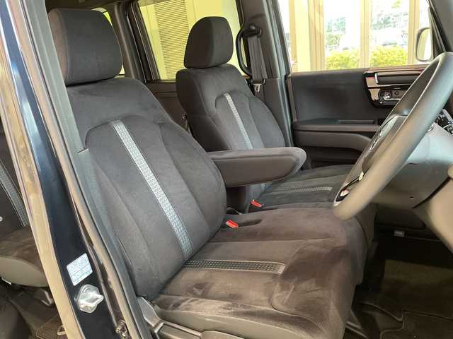 ホンダ Ｎ ＢＯＸ カスタム L 埼玉県 2021(令3)年 5.3万km ミッドナイトブルービームM ホンダセンシング/純正8インチナビ/　　CD/DVD/BT/USB/フルセグ/バックカメラ/左パワースライドドア/レーダークルーズコントロール/レーンキープアシスト/シートヒーター/パーキングセンサー/純正14インチアルミホイール/LEDヘッドライト/ETC/スマートキー/禁煙車