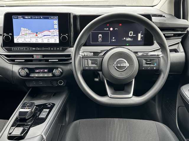 日産 ノート X 島根県 2023(令5)年 3.9万km ピュアホワイトパール プロパイロット /純正ナビ/フルセグTV/Bluetooth/アラウンドビューモニター/デジタルインナーミラー /置くだけ充電/ETC/オートライト/オートハイビーム /コーナーセンサー /BSM/フロアマット/スマートキー/プッシュスタート