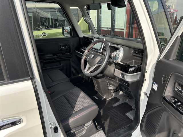 スズキ スペーシア カスタム HYBRID XS ターボ 千葉県 2018(平30)年 0.6万km ピュアホワイトパール/ブラック2トーン 純正8インチメモリナビ/(フルセグTV BT CD DVD FM AM)/全周囲カメラ/衝突被害軽減システム/車線逸脱警報/クルーズコントロール/両側パワースライドドア/横滑り防止装置/ETC/ドライブレコーダー/アイドリングストップ/LEDヘッドライト/フォグランプ/オートライト/ウィンカーミラー/電動格納ミラー/純正15インチAW/シートヒーター/シートリフター/プッシュスタート/スマートキー/スペアキー/フロアマット/ドアバイザー/取扱説明書/保証書