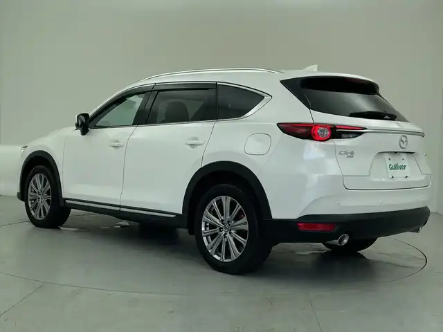 マツダ ＣＸ－８ XD エクスクルーシブモード 愛知県 2022(令4)年 2.2万km スノーフレイクホワイトパールマイカ マツダコネクトナビ/・Bluetooth/・CD/DVD/・フルセグテレビ/・USB接続/３６０°ビューモニター/アルパインフリップダウンモニター/ブラインドスポットモニター/衝突軽減ブレーキ/レーンキープアシスト/アダプティブハイビーム/アダプティブクルーズコントロール/ダウンヒルアシストコントロール/シートヒーター/ベンチレーション/メモリーシート/ＥＴＣ