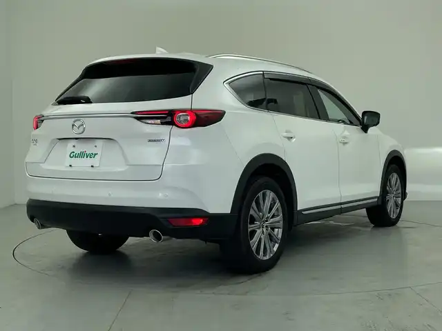 マツダ ＣＸ－８ XD エクスクルーシブモード 愛知県 2022(令4)年 2.2万km スノーフレイクホワイトパールマイカ マツダコネクトナビ/・Bluetooth/・CD/DVD/・フルセグテレビ/・USB接続/３６０°ビューモニター/アルパインフリップダウンモニター/ブラインドスポットモニター/衝突軽減ブレーキ/レーンキープアシスト/アダプティブハイビーム/アダプティブクルーズコントロール/ダウンヒルアシストコントロール/シートヒーター/ベンチレーション/メモリーシート/ＥＴＣ