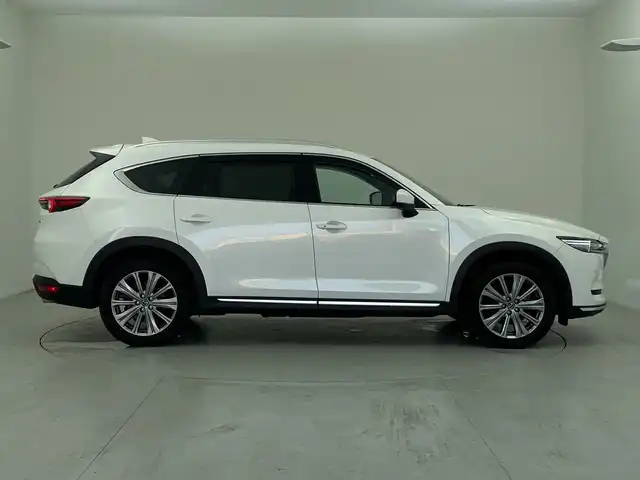 マツダ ＣＸ－８ XD エクスクルーシブモード 愛知県 2022(令4)年 2.2万km スノーフレイクホワイトパールマイカ マツダコネクトナビ/・Bluetooth/・CD/DVD/・フルセグテレビ/・USB接続/３６０°ビューモニター/アルパインフリップダウンモニター/ブラインドスポットモニター/衝突軽減ブレーキ/レーンキープアシスト/アダプティブハイビーム/アダプティブクルーズコントロール/ダウンヒルアシストコントロール/シートヒーター/ベンチレーション/メモリーシート/ＥＴＣ