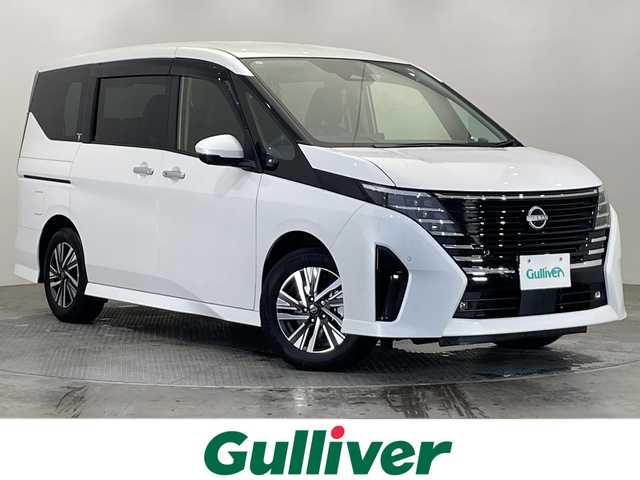 日産 セレナ e－パワー ハイウェイスター V 栃木県 2023(令5)年 1.7万km プリズムホワイト ワンオーナー/純正ナビ/(フルセグTV・Bluetooth・AppleCarPlay・USB)/純正後席モニター/全方位カメラ/バックカメラ/プロパイロット/エマージェンシーブレーキ/レーンキープアシスト/追従クルーズコントロール/前後コーナーセンサー/両側パワースライドドア/LEDヘッドライト/オートライト/デジタルインナーミラー/純正アルミホイール/純正フロアマット/ドアバイザー/ETC/保証書