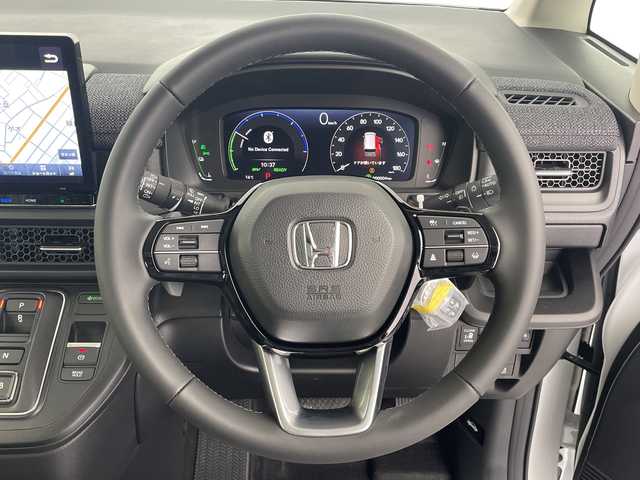ホンダ ステップワゴン eHEV エアー EX 愛知県 2025(令7)年 0.1千km プラチナホワイトパール 登録済未使用車 4km/純正11.4型ナビ/・Bluetooth/・CD/DVD/・AppleCarPlay/・フルセグテレビ/純正15.6型フリップダウンモニター/バックカメラ/シートヒーター/パワーバックドア/オットマン/スマートキー/両側パワースライドドア/レーダークルーズコントロール/衝突軽減ブレーキ/レーンキープアシスト/ブラインドスポットモニター/LEDヘッドライト/LEDフォグランプ