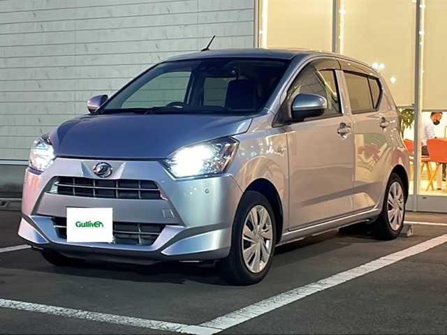 ダイハツ ミラ イース X リミテッド SAⅢ 静岡県 2020(令2)年 0.8万km シルバー