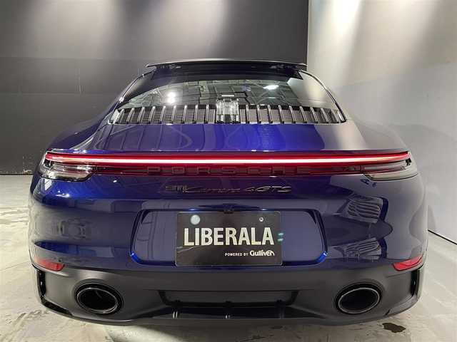 ポルシェ ポルシェ ９１１ カレラ4 GTS 道央・札幌 2023(令5)年 0.9万km 紺Ｍ フロントアクスルリフティングシステム/ボルドーレッドレザーインテリア/スポーツクロノパッケージ/スポーツエキゾースト/レーンチェンジアシスト/トラフィックジャム付ＡＣＣ/ターボＳホイール２０／２１インチ/ゲンチアンブルーメタリック/スペアキーレス/新車時保証書/取扱説明書