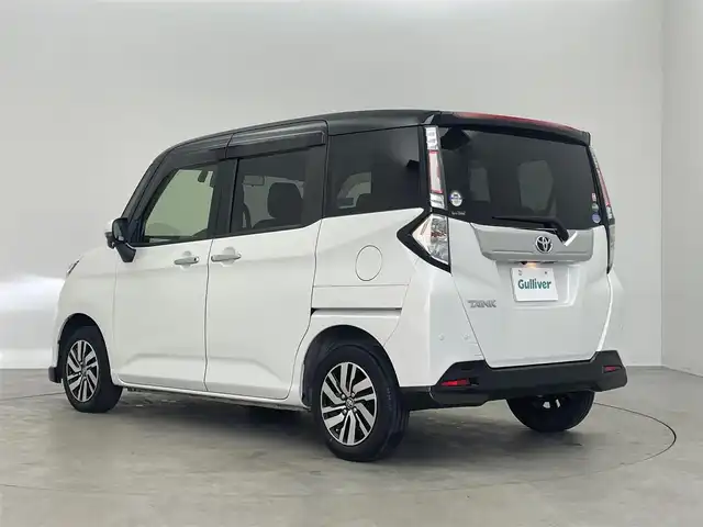 トヨタ タンク カスタムG 埼玉県 2019(令1)年 5.6万km ブラックマイカメタリック/パールホワイト2トーン スマートアシスト３　純正ナビ　バックカメラ　ビルトインＥＴＣ　ドライブレコーダー　クルーズコントロール　ステアリングスイッチ　純正アルミホイール　スマートキー　オートハイビーム　ＬＥＤライト　地デジ