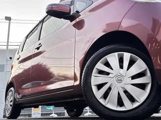 日産 デイズ X 熊本県 2013(平25)年 7.1万km レディッシュマルーンPM 社外7インチナビ（AVN-G02）/【フルセグTV/CD/DVD】/全方囲カメラ/バックカメラ/アイドリングストップ/前後ドライブレコーダー/ETC/オートライト/ウィンカーミラー/プッシュスタート/純正フロアマット/純正ドアバイザー/盗難防止装置/保証書/取扱説明書